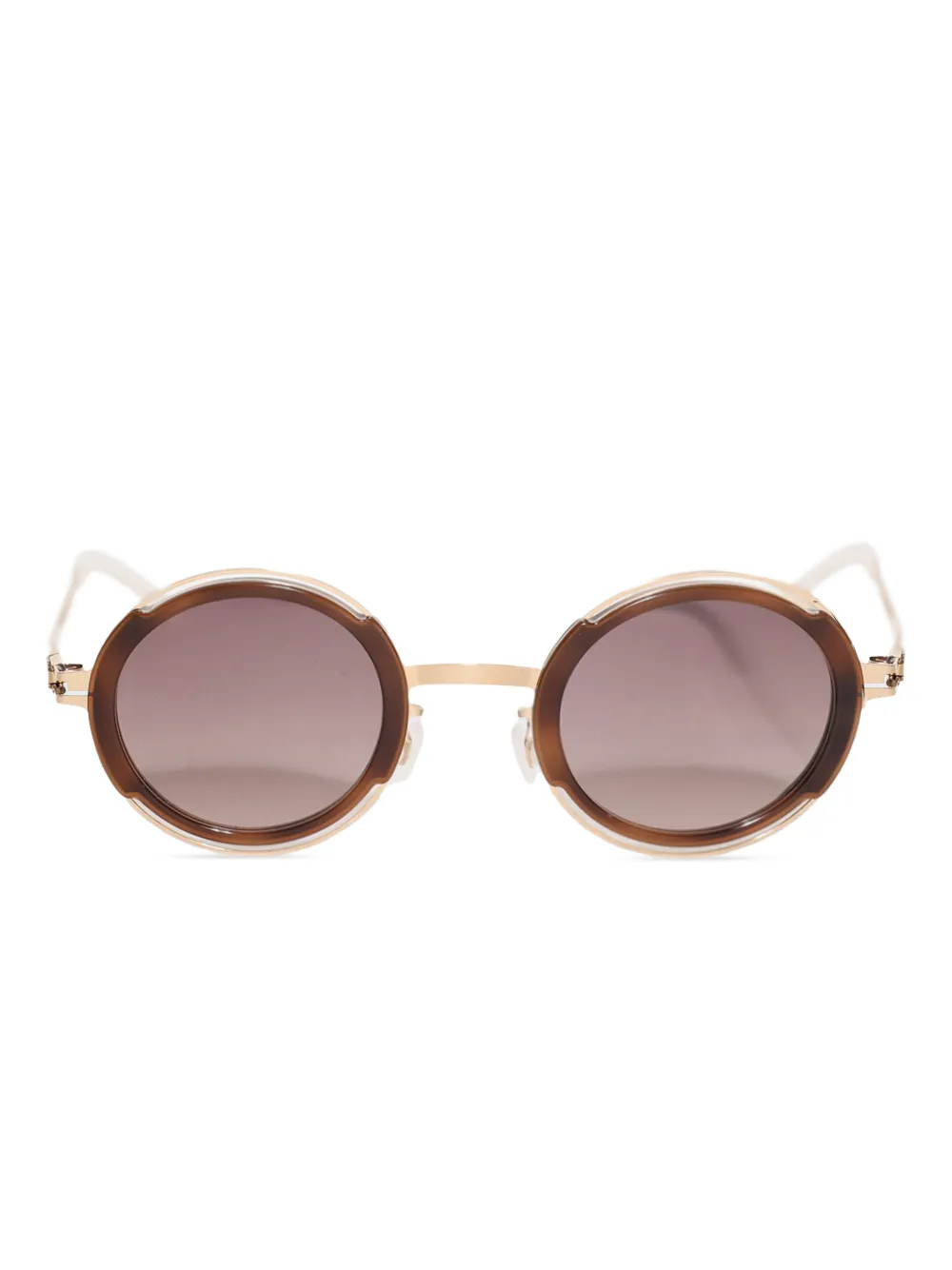 Mykita Pearl round-frame sunglasses - Marrone