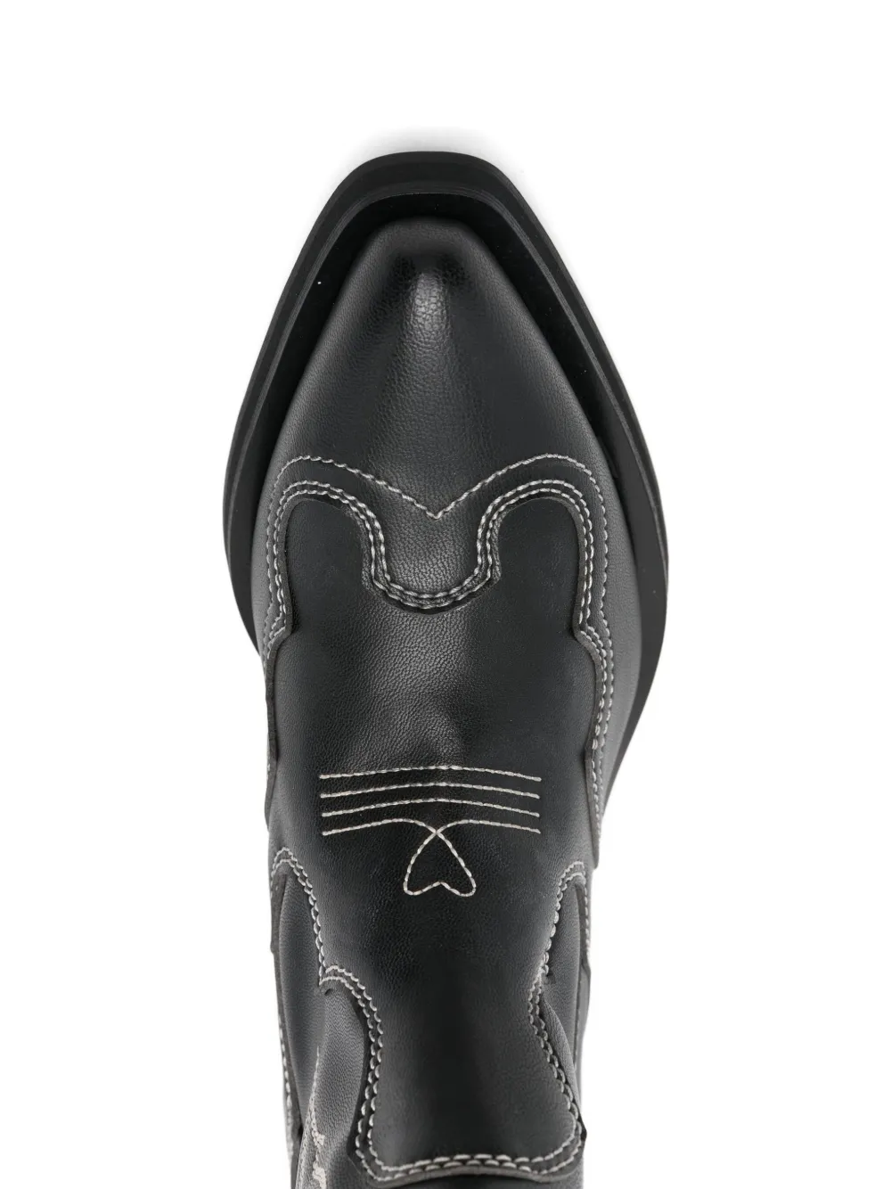 Puraai 40 mm Rodeo laarzen Zwart