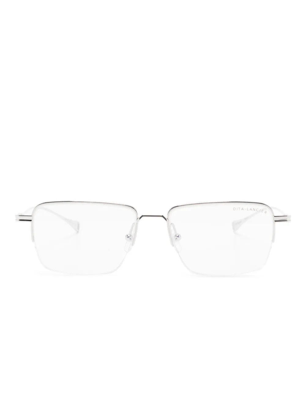 DITA Lancier lunettes de vue à monture rectangulaire | argent | Image 1