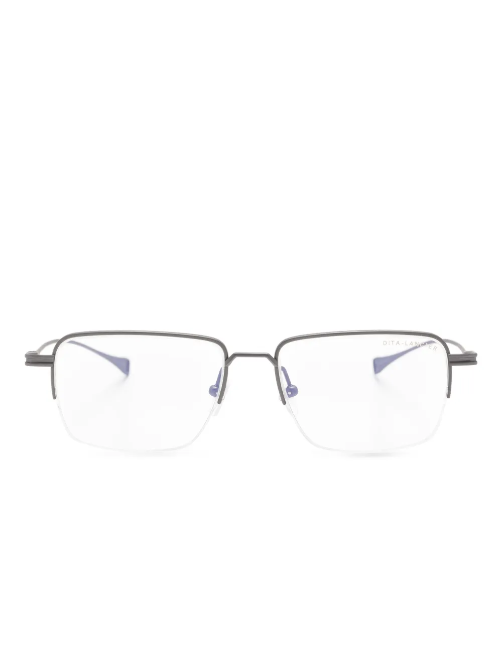 DITA Lancier rectangle-frame glasses | Black | Image 1