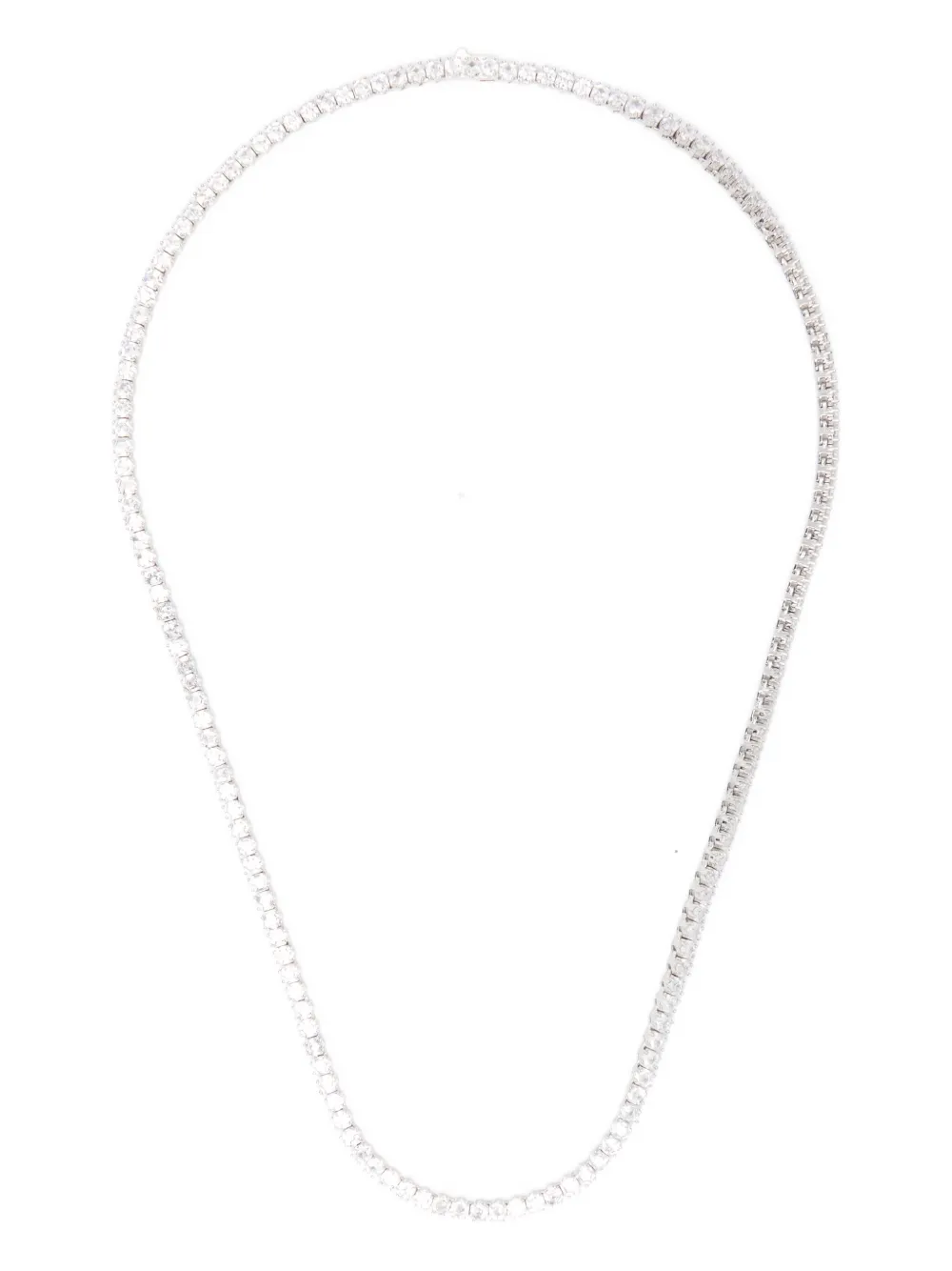 Hatton Labs octagon stone necklace | Silver | Image 1