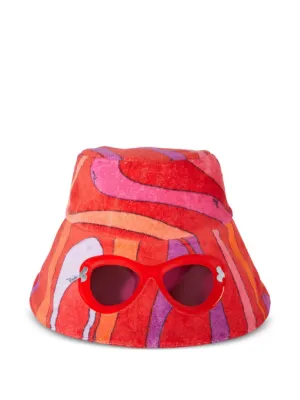 美品◯ EMILIO PUCCI コットンキャンバス バケットハット◯2① M