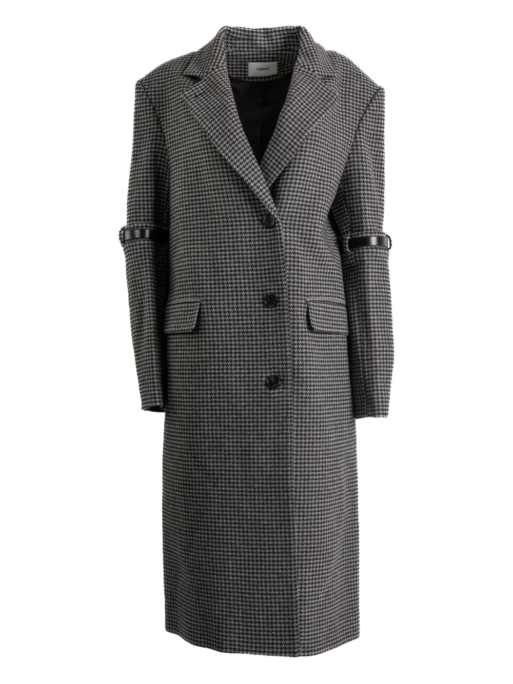 Coperni houndstooth strap coat | Grey | Image 1