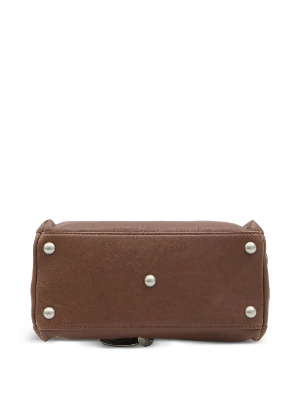 Zanellato Baby Dotta bewerkte shopper met draaislot Bruin