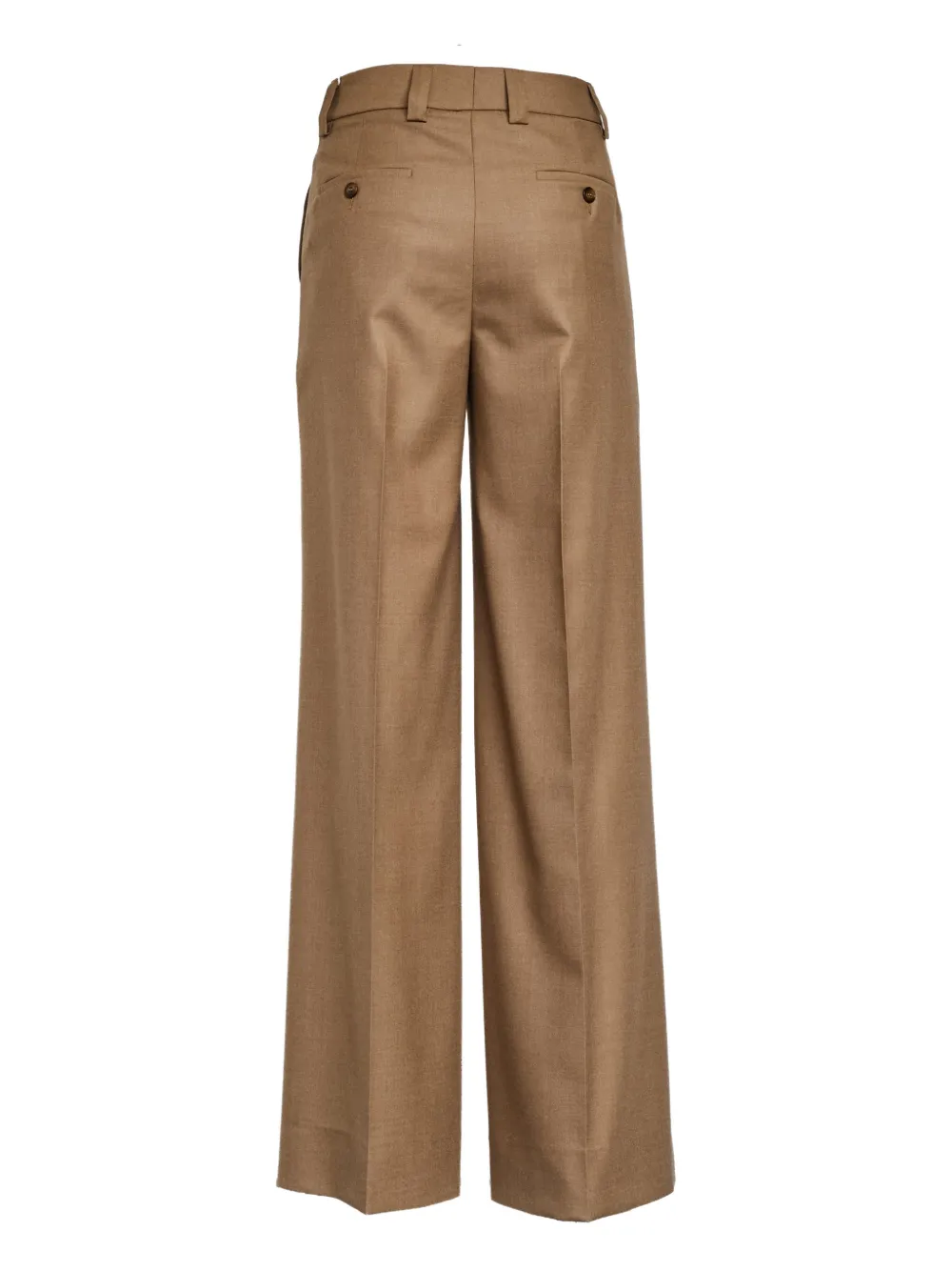 Incotex Neera Pressed-crease Trousers In Brown