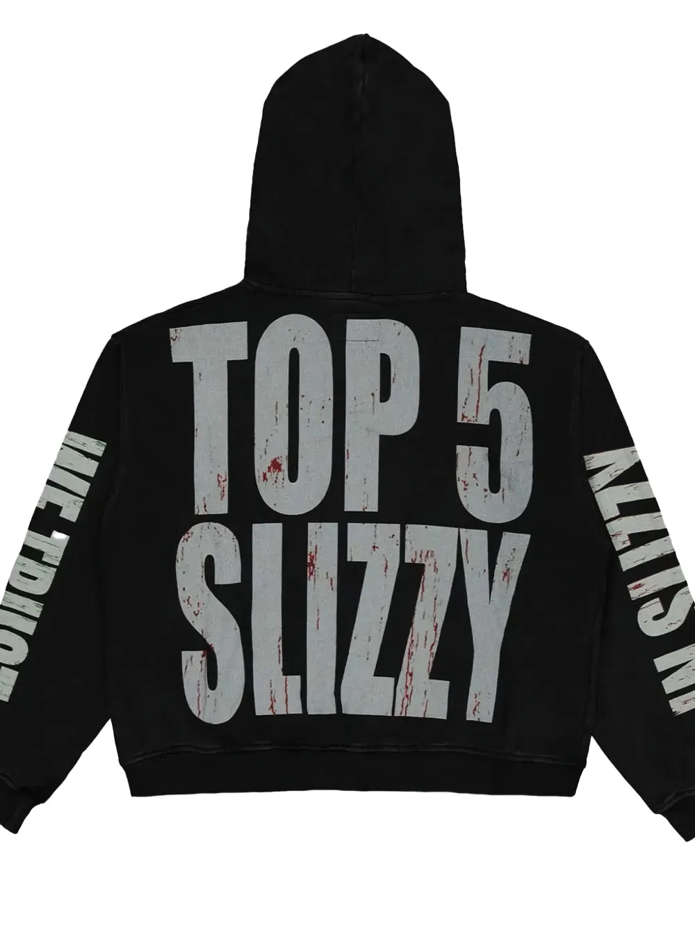 GODSPEED Top 5 Slizzy graphic hoodie | Hoodies | Image 2
