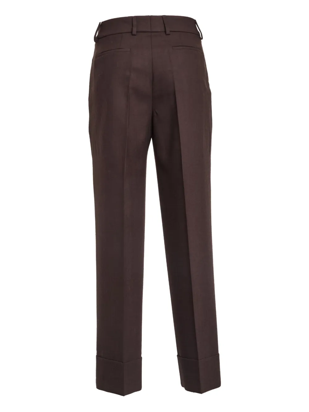 Incotex Arlys cuffed-hem tailored trousers Bruin