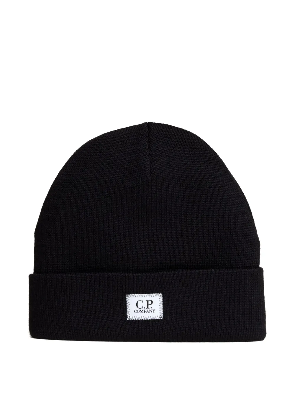 C.P. Company gorro Extrafine de lana merino | negro | Image 1