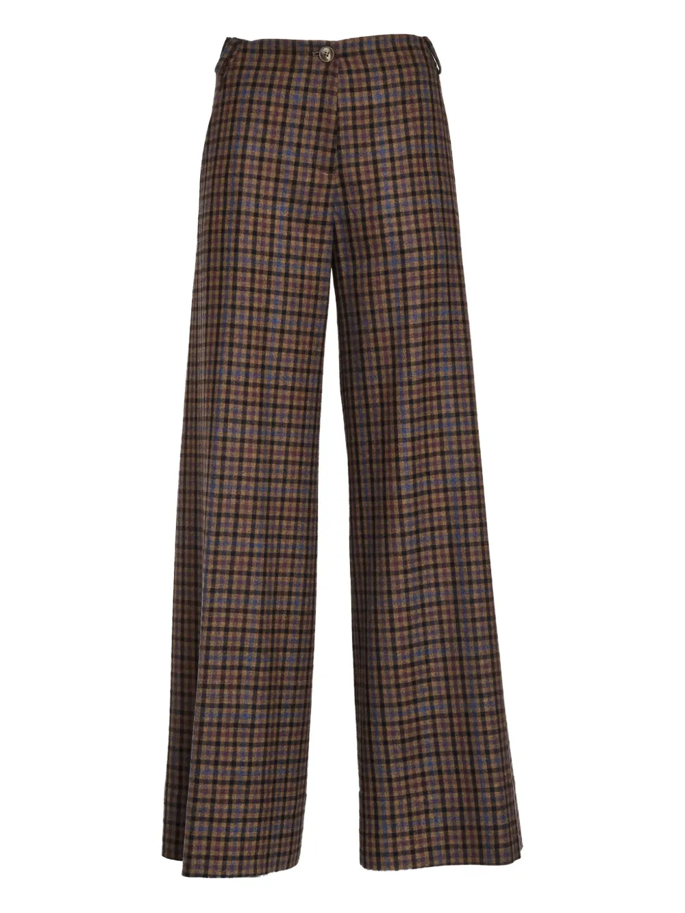 QL2 Marica check-pattern trousers | marrón | Image 1