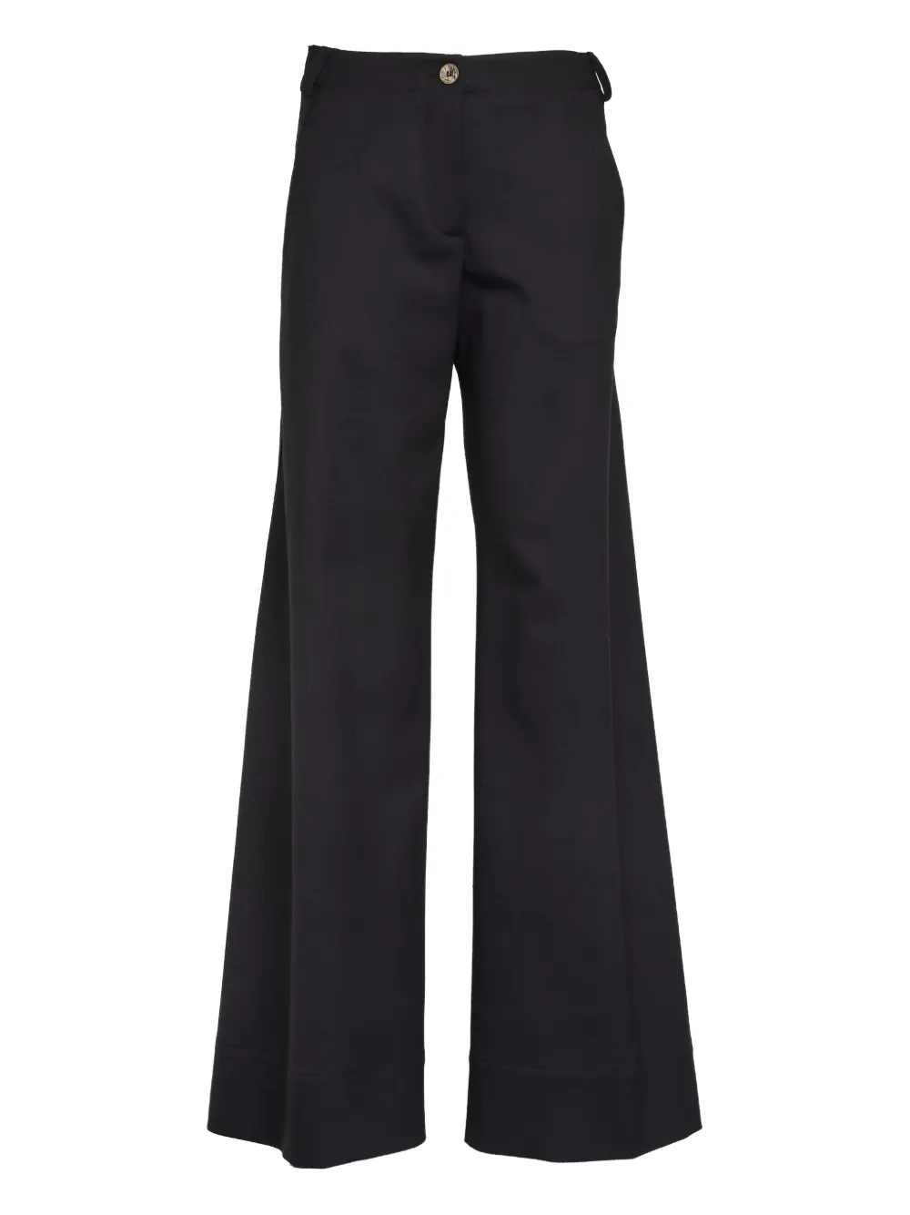 QL2 Marica flat-front trousers | Black | Image 1