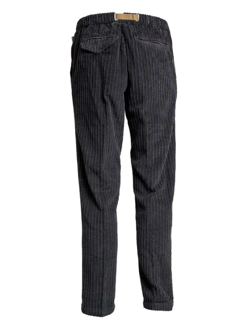 White Sand Ribfluwelen broek Grijs