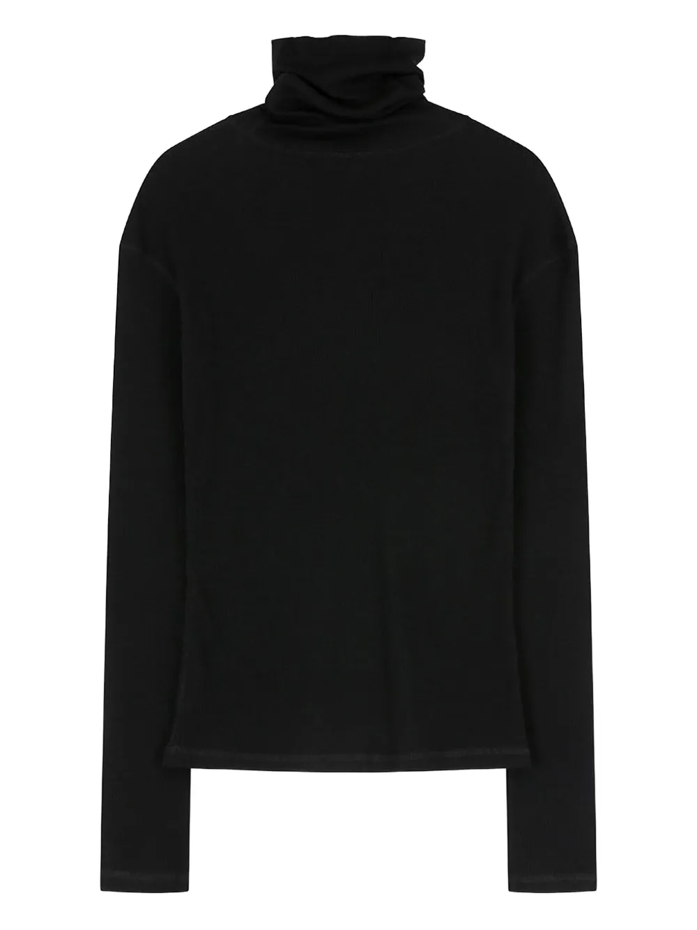 Vis A Vis ribbed jersey turtleneck | Black | Image 1