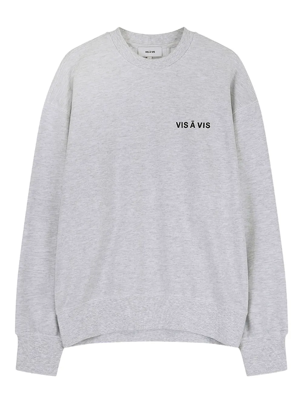 Vis-a-vis Logo Sweatshirt In Gray