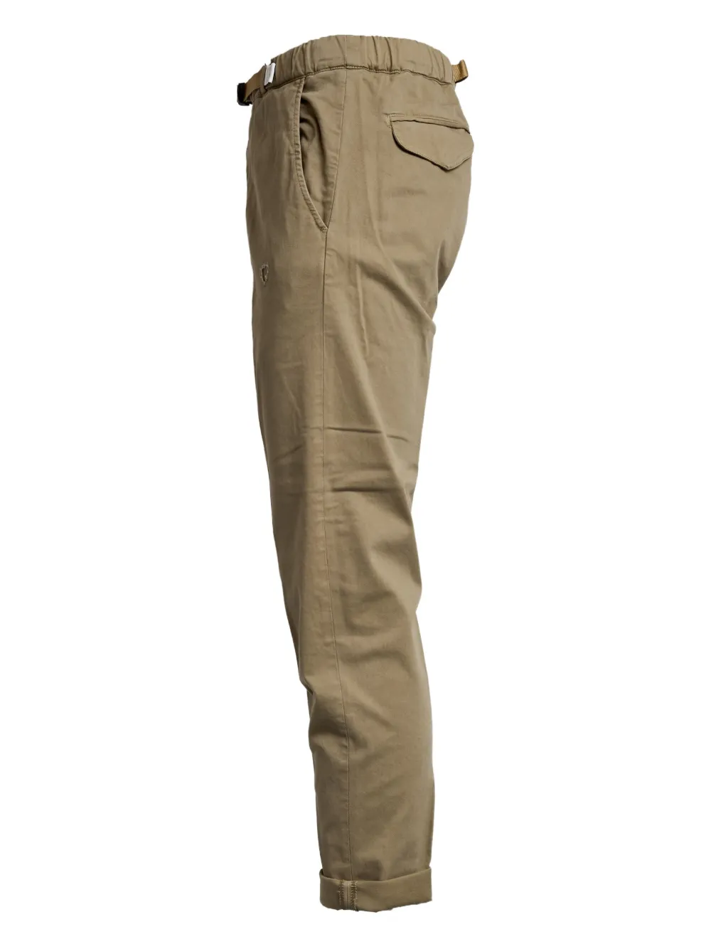White Sand elasticated-waistband trousers - Beige