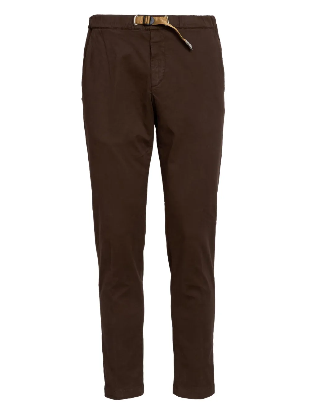 White Sand cotton tapered trousers | Brown | Image 1