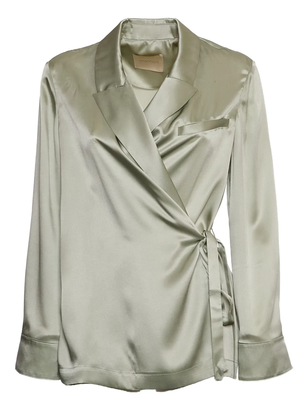 Momoni Praia tie-waist jacket | Green | Image 1