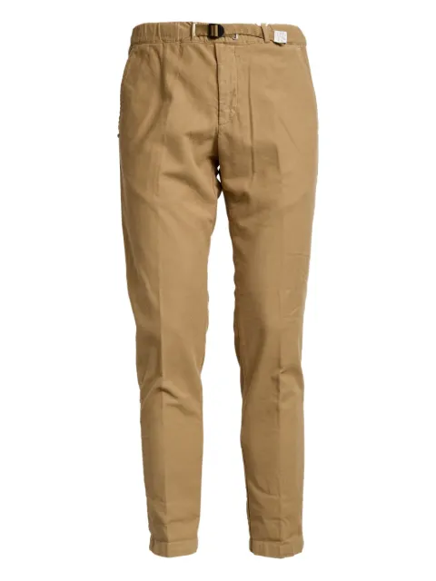 White Sand elasticated-waistband trousers