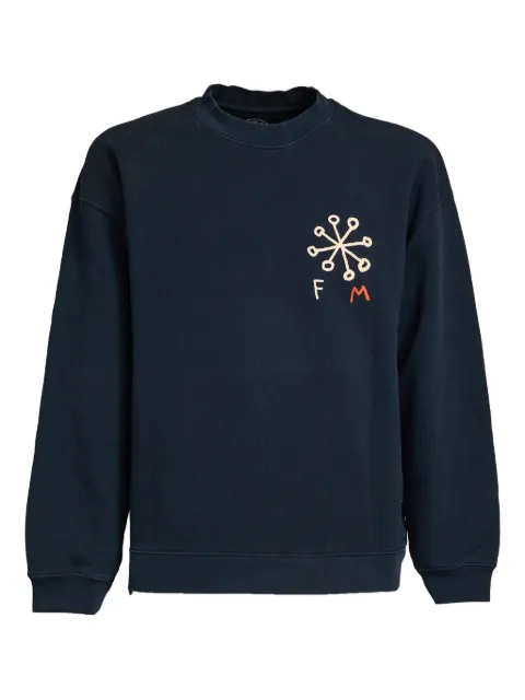 FLOWER MOUNTAIN Bakin-One long-sleeved  cotton jumper