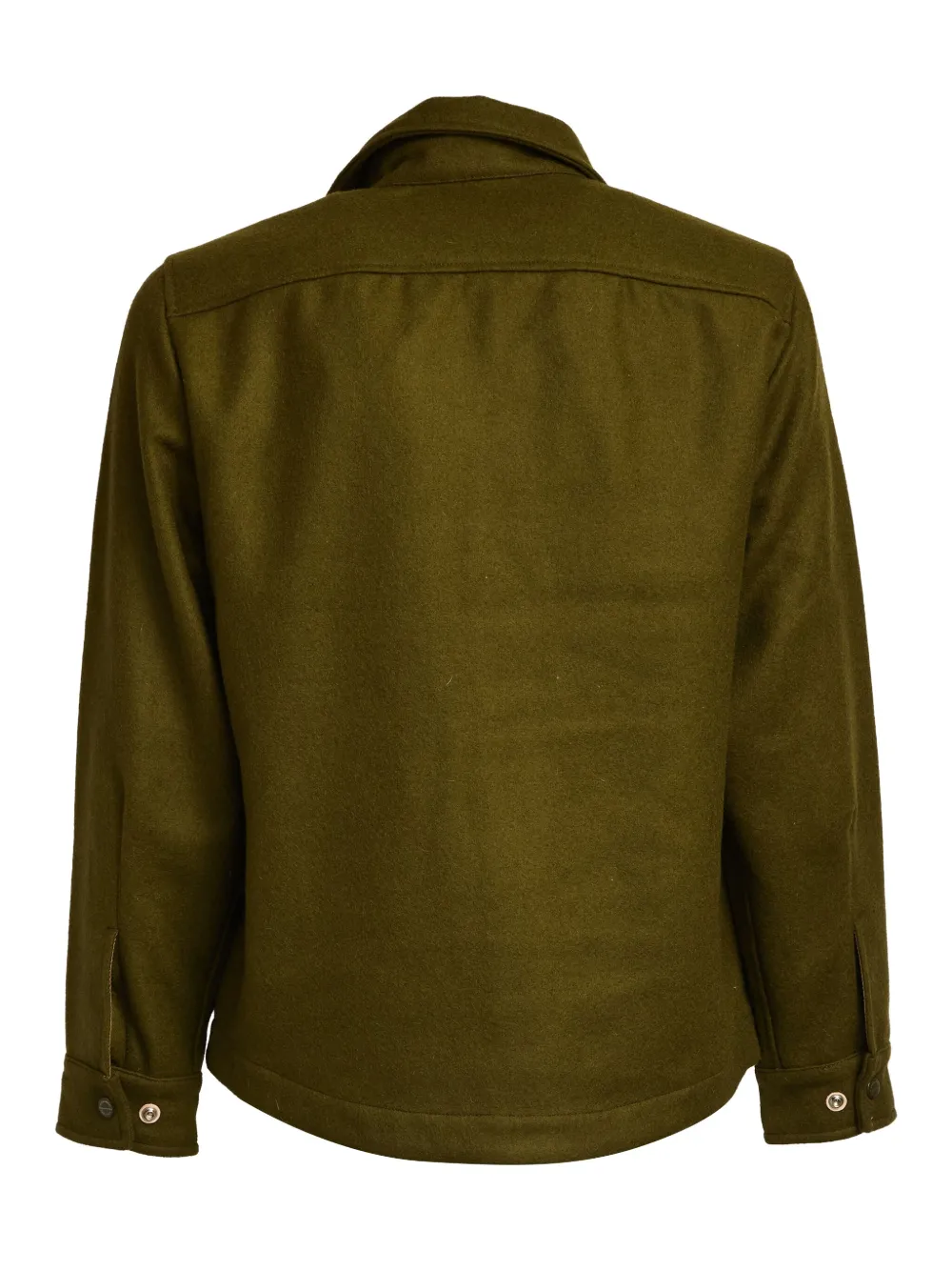  Ceccarelli Heavy Wool Shirt Jacket - Green 