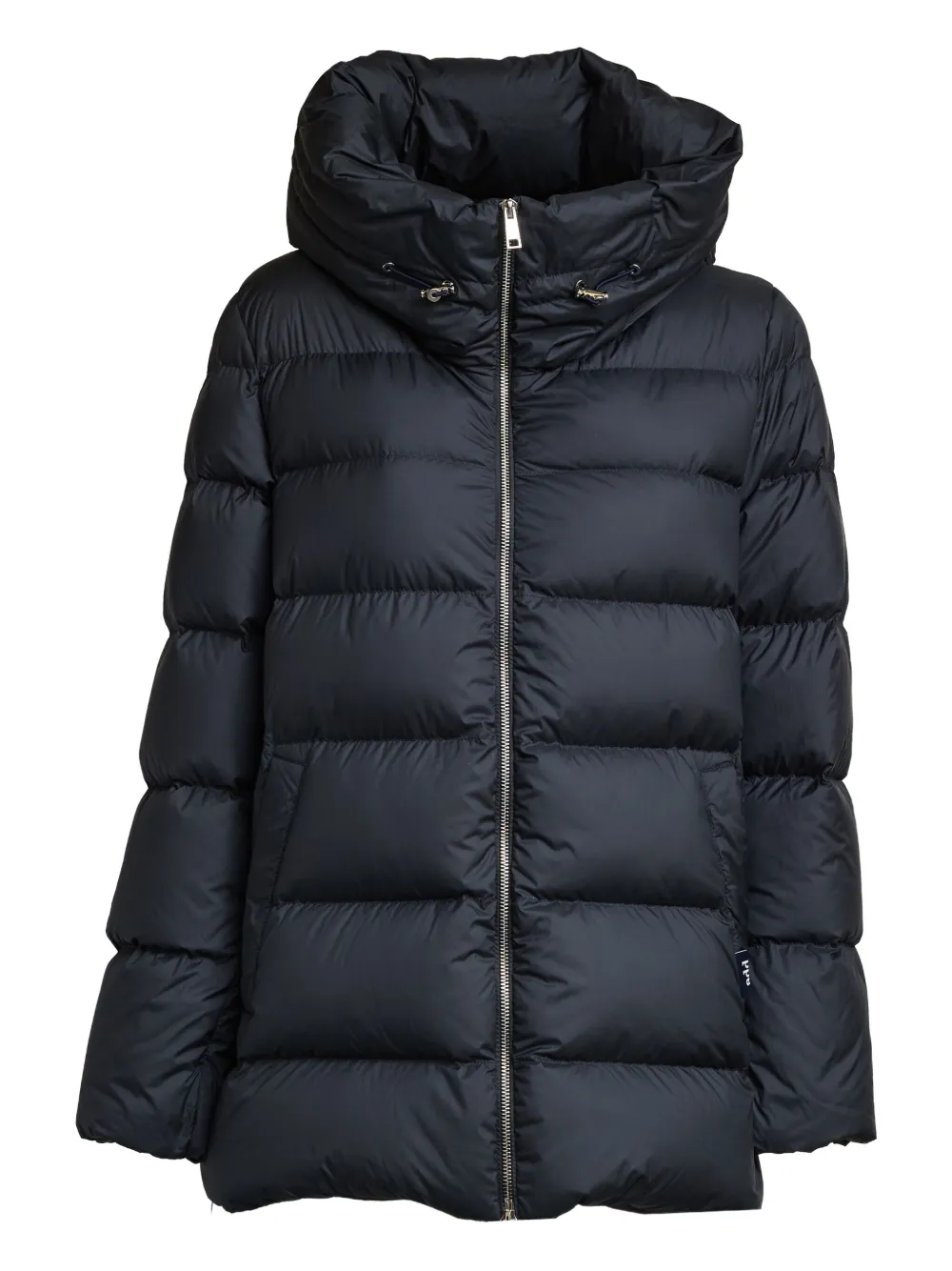 Add hooded padded coat | Black | Image 1