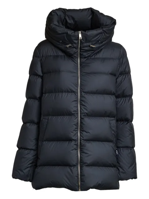 Add hooded padded coat