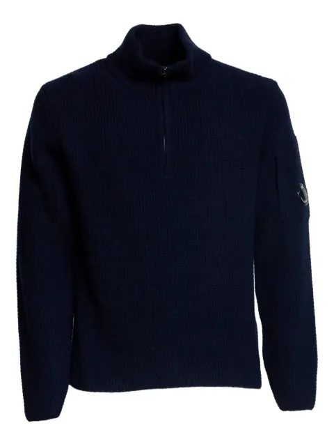 C.P. Company high collar zip sweater