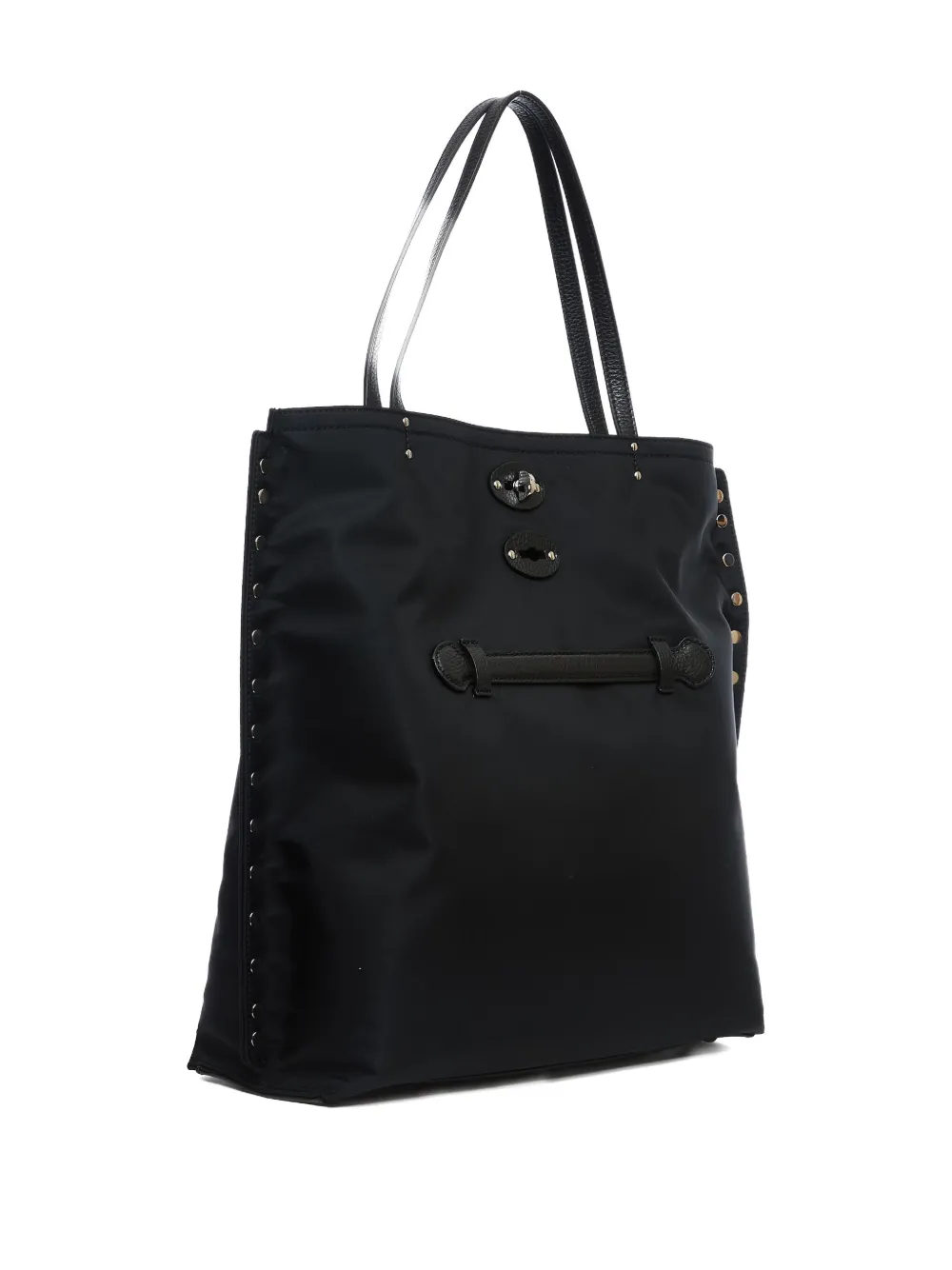 Zanellato Medium A' Spasso Tote Bag In Black