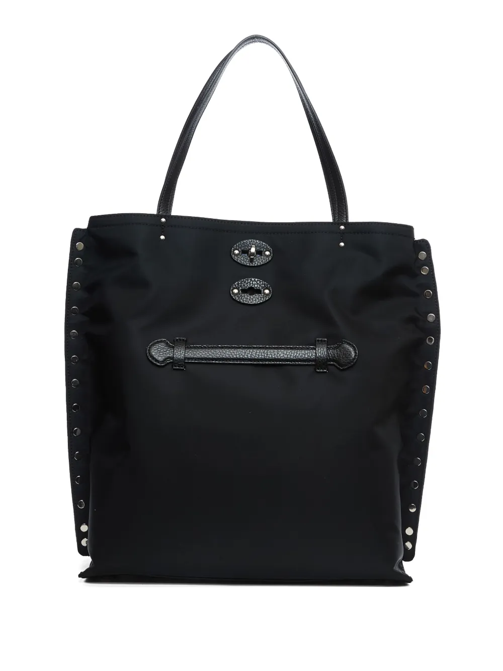Zanellato Medium A' Spasso Tote Bag In Black