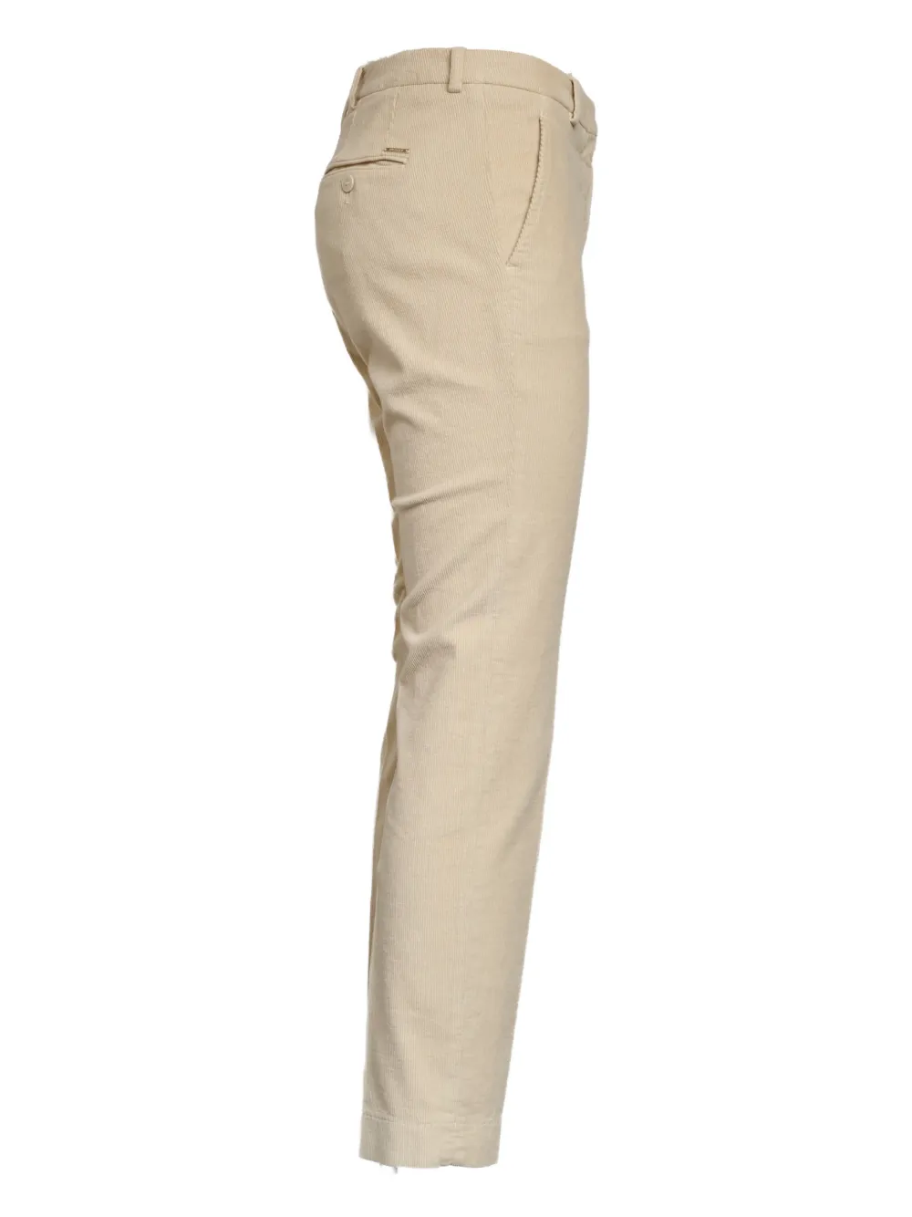Incotex Leyre slash-pocket trousers Beige