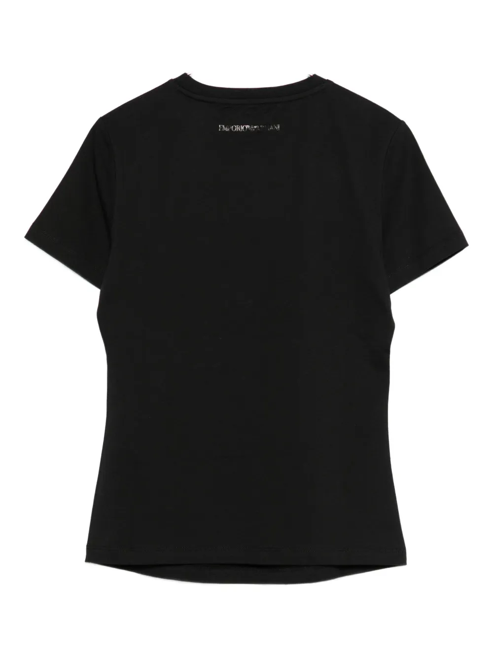 Emporio Armani Short Sleeve T-shirt In Black