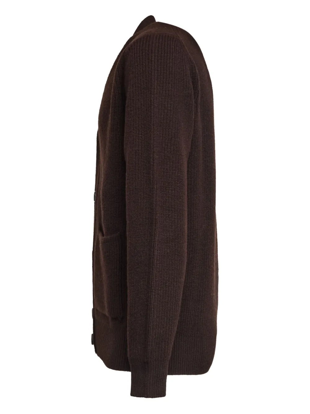Filippo De Laurentiis Ribgebreid vest Bruin