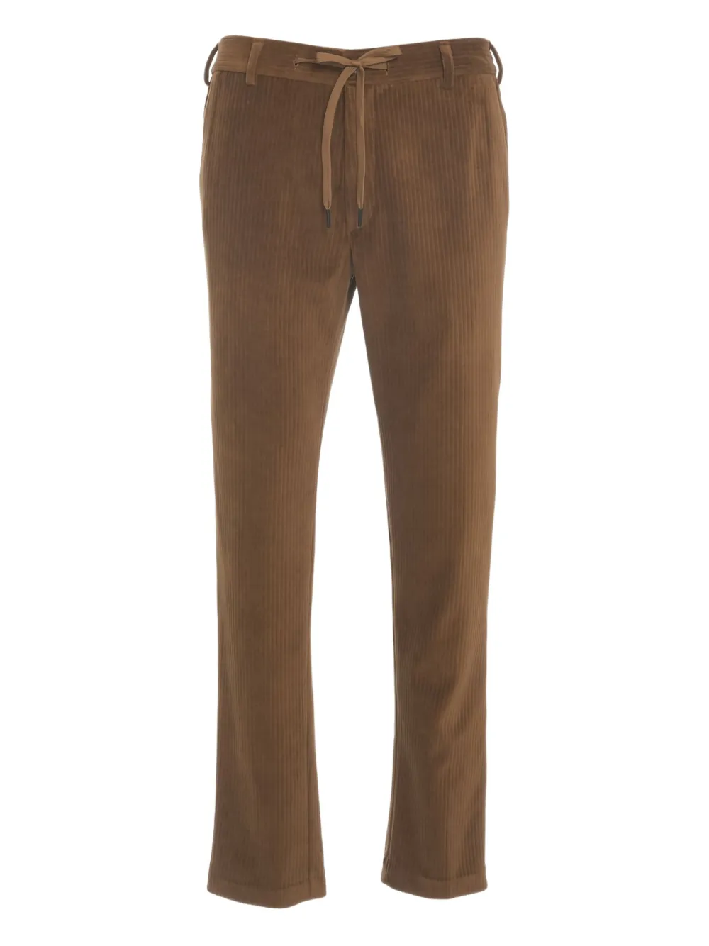 Circolo 1901 drawstring-detailed corduroy trousers | Brown | Image 1