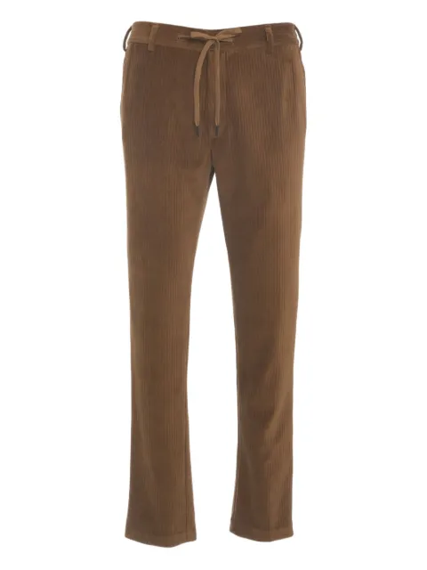 Circolo 1901 drawstring-detailed corduroy trousers