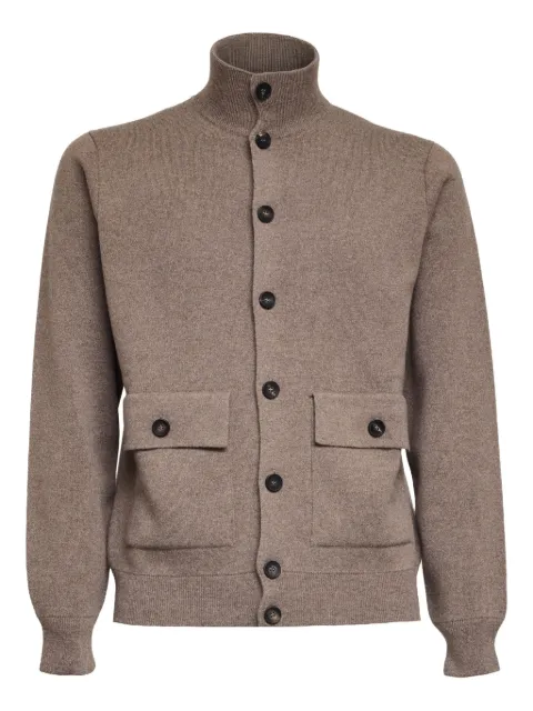 Filippo De Laurentiis buttoned front-pocket cardigan