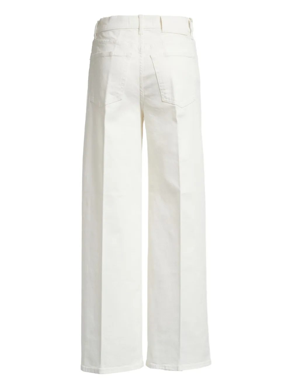 PT Torino Jeans met persplooi Wit