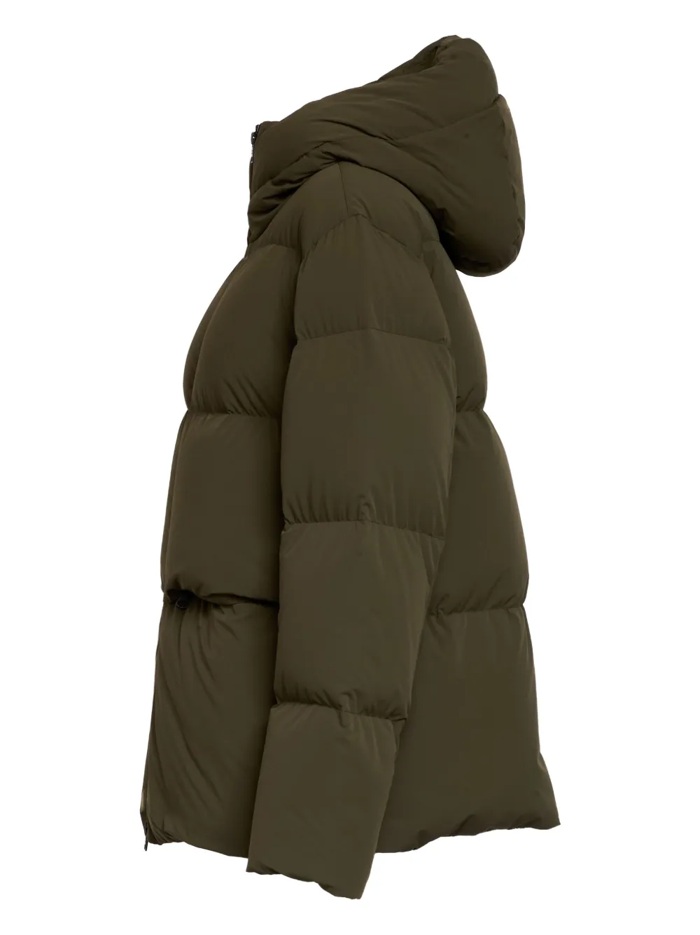 Woolrich Donsjack met capuchon Groen