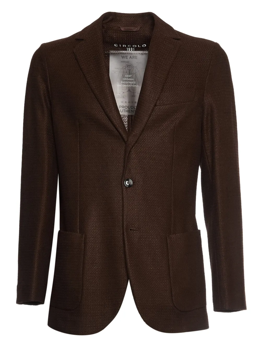 Circolo 1901 blazer con botones | marrón | Image 1