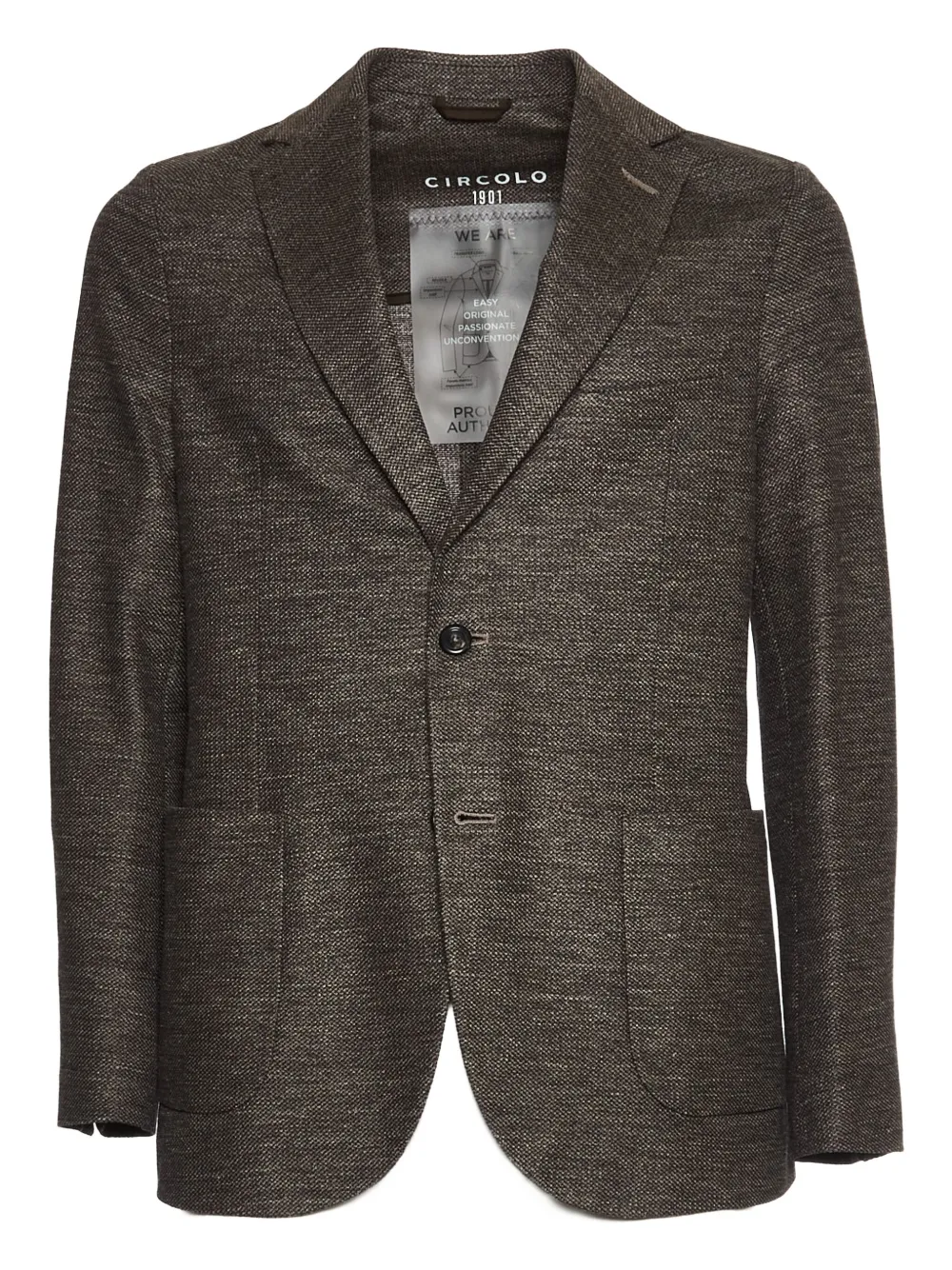 Circolo 1901 two-button blazer | Brown | Image 1