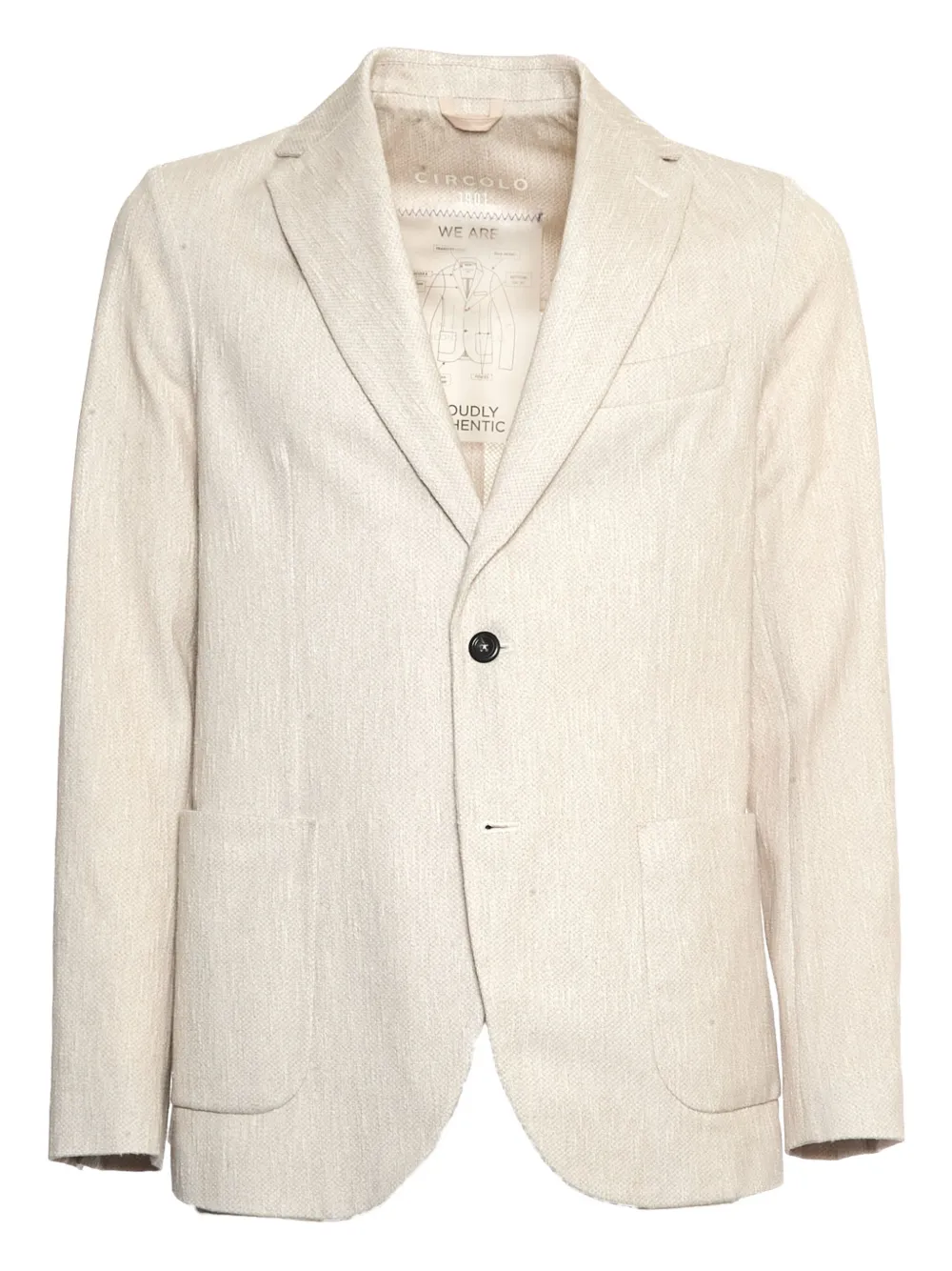 Circolo 1901 two-button blazer | Neutrals | Image 1
