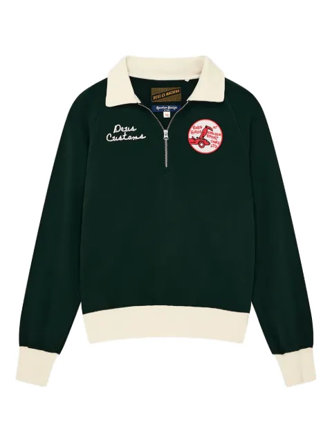 Deus Ex Machina x Specter zip-up polo shirt