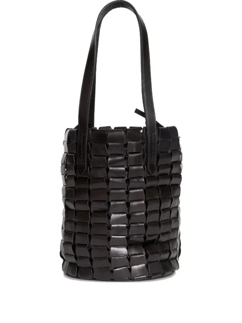 DRAGON DIFFUSION link leather bucket bag