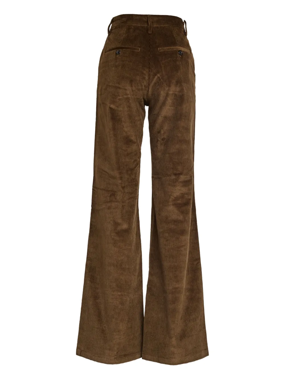 Department 5 corduroy flared trousers - Bruin