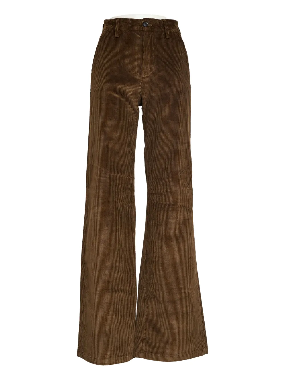 Department 5 corduroy flared trousers | Brown | Image 1