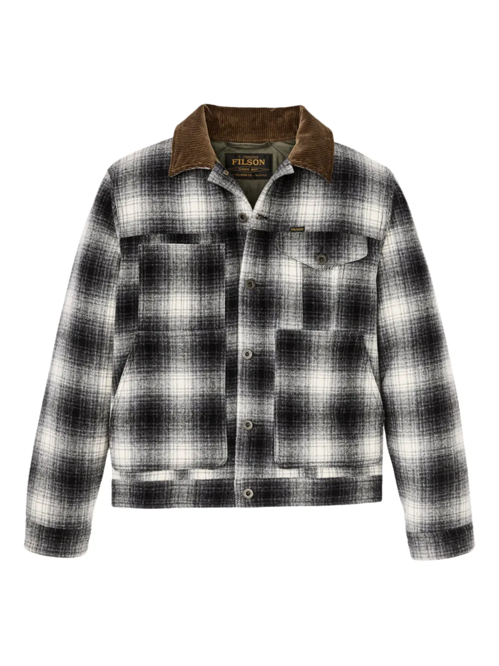 Filson Spokane checked jacket | Grey | Image 1