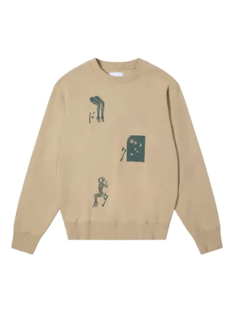 Edwin sudadera con estampado Dokuta Desire