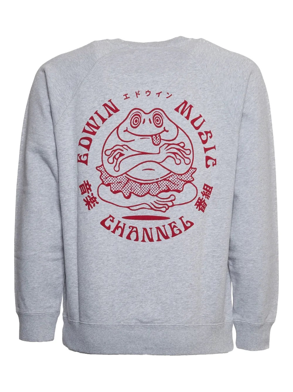 Edwin Music Channel sweater - Grijs