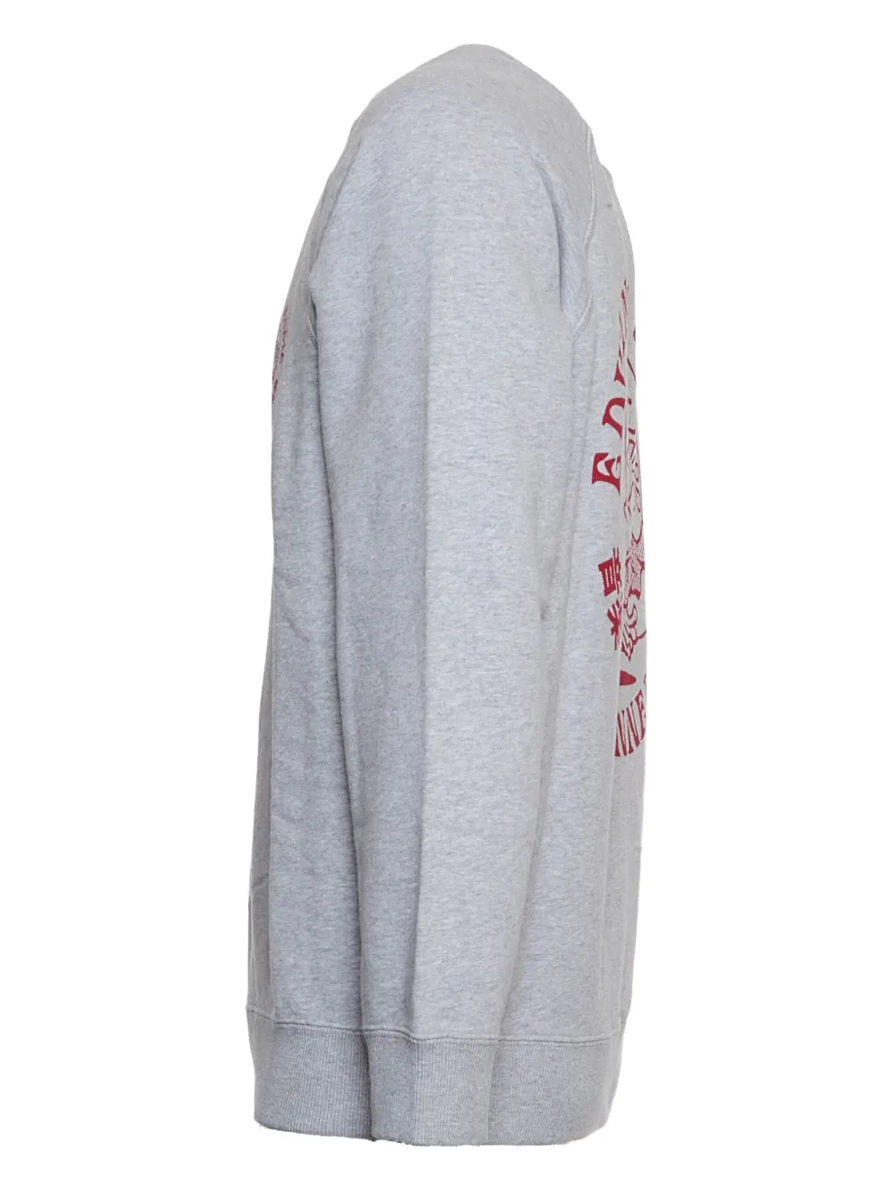 Edwin Music Channel Sweatshirt In Gray
