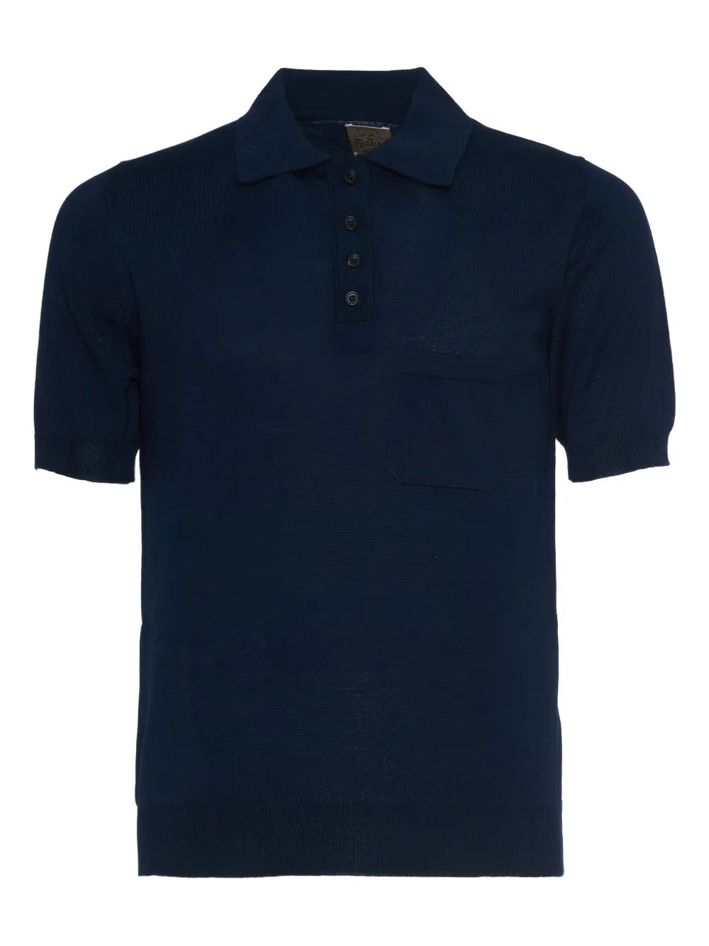 RAKKI patch-pocket polo shirt | Blue | Image 1