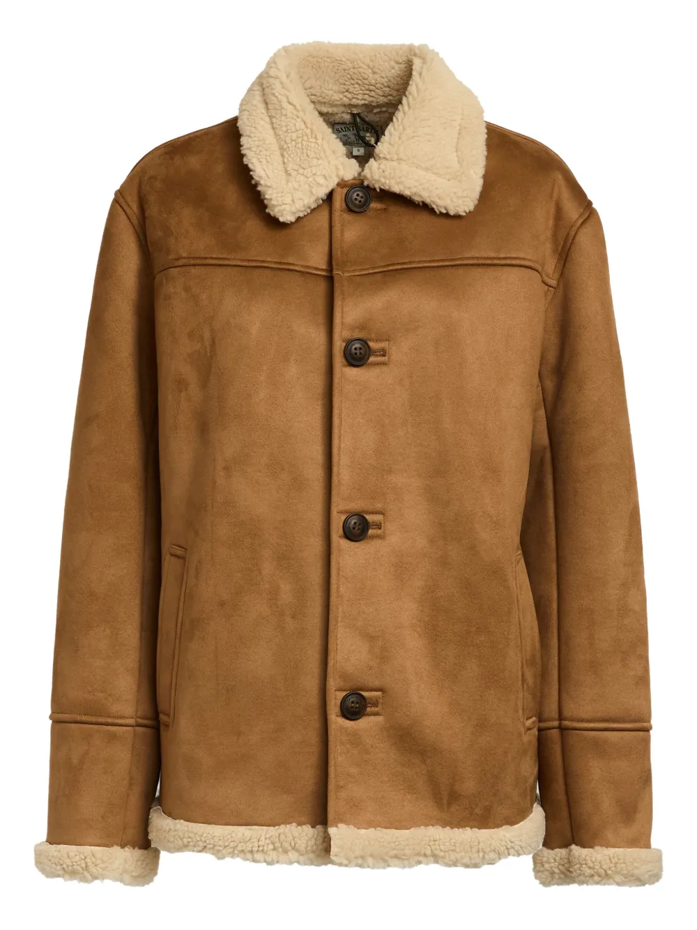 MC2 Saint Barth shearling jacket | Brown | Image 1