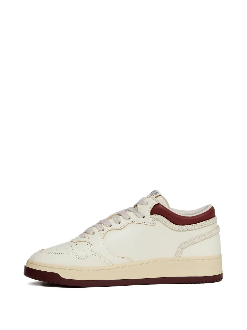 Autry Med-Way Mid leren sneakers Beige